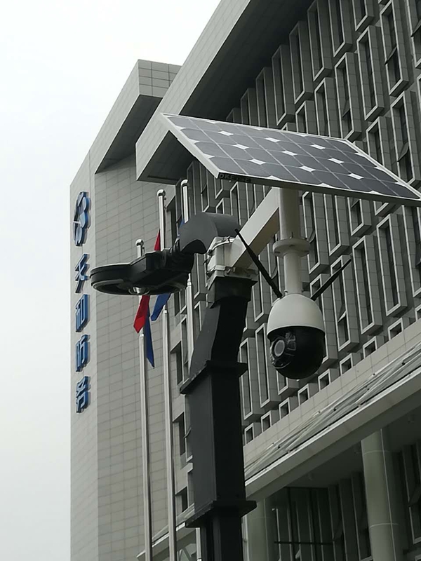 軍民融合企業用 OKEYSET 太陽能無線監控一體機
