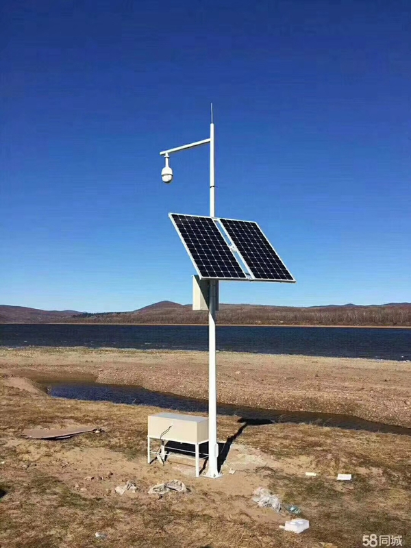 云南曲靖林業局用OKEYSET太陽能無線監控一體機