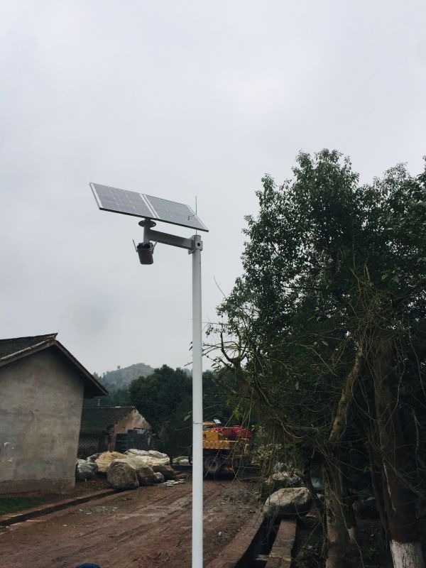 重慶國家森林公園用 Okeyset 太陽能無線監控一體機