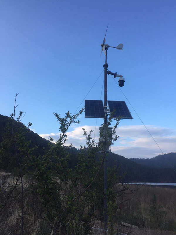云南大理國家森林保護區用 Okeyset 太陽能無線監控一體機