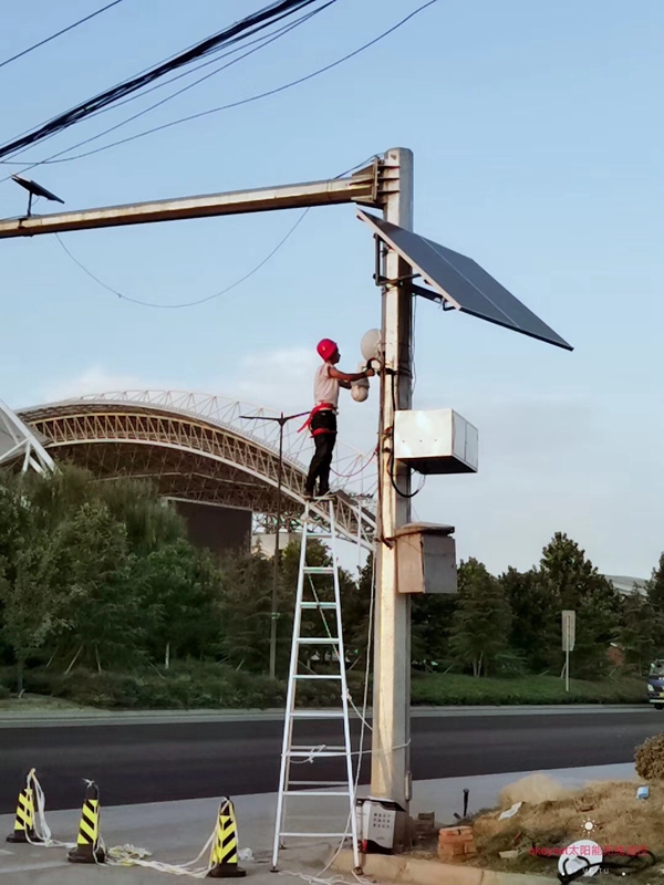 寧夏公路局用okeyset太陽能監控攝像頭