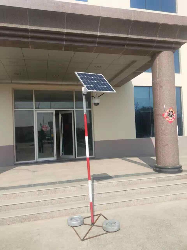 山東日照國家高壓電網用okeyset太陽能監控攝像頭