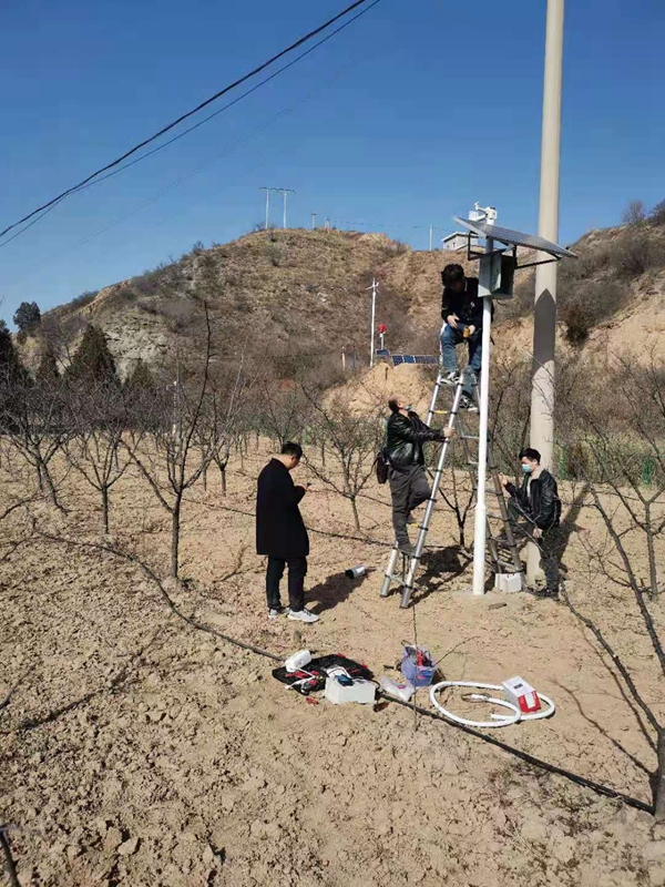 陜西渭南澄城史家河自然資源保護區用集創科技太陽能無線監控系統
